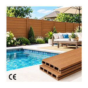 Pannelli per Recinzione Decorativa da Giardino in WPC Certificati CE, Ecologici, Resistenti al Marciume, Altezza 6 Piedi, Prezzo di Fabbrica - Product Image 1