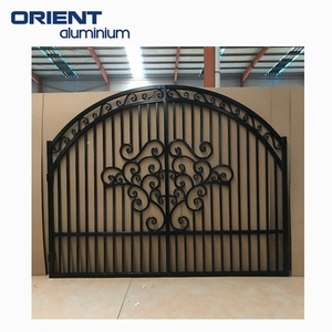 Nhôm Đu Đương Đại Cổng Nhà Cổng Nướng Thiết Kế Hiện Đại Thiết Kế Cổng - Product Image 5