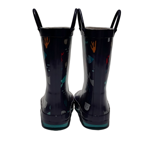 Vente en gros Bottes <span class=keywords><strong>de</strong></span> <span class=keywords><strong>pluie</strong></span> unisexes en caoutchouc à imprimé marine pour enfants Bottes <span class=keywords><strong>de</strong></span> <span class=keywords><strong>pluie</strong></span> à poignée marine pour enfants - Product Image 5