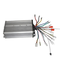 Kontroler Motor Listrik DC 24V-72V Harga Pabrik, Kontroler Motor Brushless DC untuk Sepeda Motor, Tricycle Flatbed 2-Speed Brushless