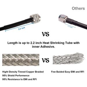 Câble <span class=keywords><strong>coaxial</strong></span> RG8x 100ft, câble <span class=keywords><strong>coaxial</strong></span> <span class=keywords><strong>CB</strong></span> 50 Ohm,UHF PL259 mâle à mâle, extension d'antenne <span class=keywords><strong>CB</strong></span> à faible perte pour radio HAM - Product Image 6