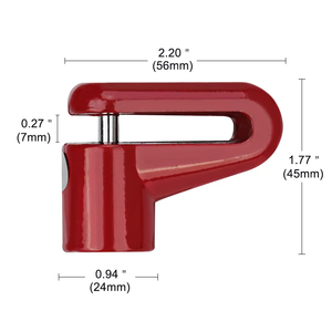 Antivol pour scooter, verrou de disque avec câble en acier, antivol de disque pour VTT et moto, protection antivol de sécurité - Product Image 2