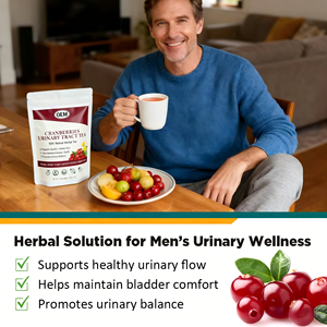 Té de Arándanos para el Tracto Urinario para Hombres OEM - Apoya la Salud de la Vejiga y el Flujo Urinario, 16 Bolsitas Naturales - Product Image 4