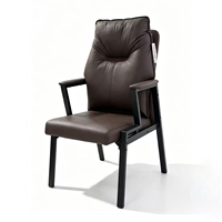 Chaise de bureau confortable avec dossier, imperméable, pour réunions à domicile ou en usine, vente en gros