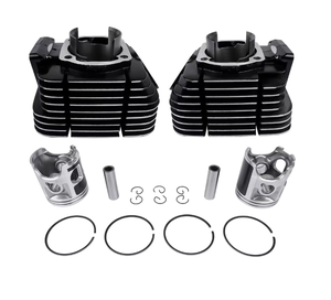 高性能 1973-1975 64mm ヤマハ RD350 2ストローク シリンダーピストン オートバイ シリンダーピストン ガスケットリングキット - Product Image 5