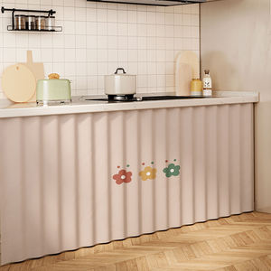 Rideaux de cuisine en tissu velours épais de luxe <span class=keywords><strong>120</strong></span>*200cm, motif floral, panneaux de blocage pour <span class=keywords><strong>armoire</strong></span> de cuisine, rideaux de fenêtre - Product Image 1