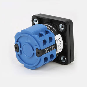 LW26-20/2 노브형 2단 로터리 스위치, 범용 절환 스위치 1-0-2 2극 은 접점 20A 690V - Product Image 5