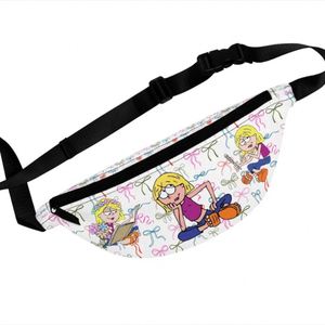 กระเป๋าคาดเอวคีย์เมย์ ลายการ์ตูนน่ารัก ผ้าโพลีเอสเตอร์ ใช้ได้ทุกเพศทุกวัย เหมาะสำหรับใช้ในชีวิตประจำวัน มีซิป กันน้ำ พกพาสะดวก - Product Image 1