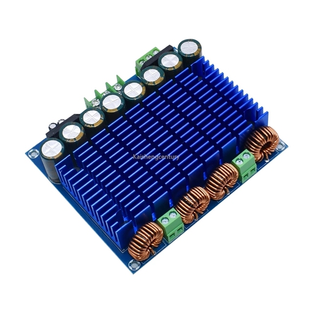 High Power Class D Digital Amplifier Module AC 24V Stereo TDA8954TH Dual Chip 2x420W XH-M252 Digital Power Audio Amplifier Board