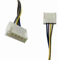 30CM Modular Cable de fuente de alimentación ATX 24Pin 24 Pin hembra a 6Pin 6-Pin macho Mini 6Pin conector para HP Elite 8100 de 8200 de 8300 800G1