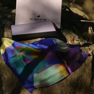 하이 퀄리티 다채로운 인쇄 핸드백 장식 숙녀 사용자 정의 머리 스카프와 목 새틴 실크 스카프