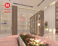 Décoration de pharmacie, design d'intérieur de magasin médical, aménagement de pharmacie, mobilier de magasin médical