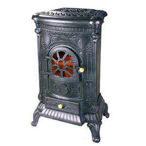 Hot Koop Antiek Ontwerp Houtgestookte Kachels Gietijzeren Kachel Met Koken Top - Product Image 3