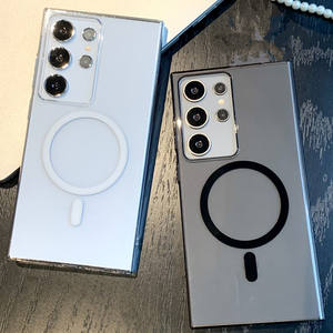 Funda Magnética Ultrafina Mate Translúcida con Carga Inalámbrica para Samsung Galaxy S24 23 22 Plus Ultra 004 - Product Image 5