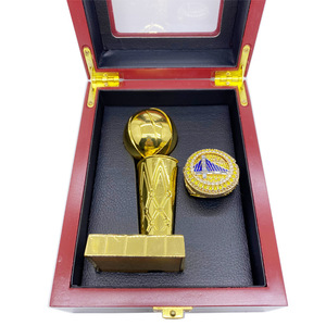 Set de Anillos de Campeonato de los Golden State Warriors 2022, Chapado en Aleación, Caja de Trofeo, Adorno de Joyería - Product Image 5