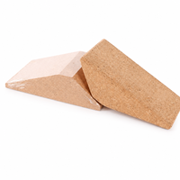 Tabla de estiramiento de corcho de grano fino - Cuña de ángulo fijo para sentadillas y estiramiento de talón y pantorrillas, fabricante mayorista OEM ODM