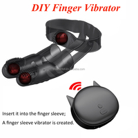 Mini-Vibratoren mit Fernbedienung für Penis-Hüllen, BlueRabbit DIY Sexspielzeug-Zubehör