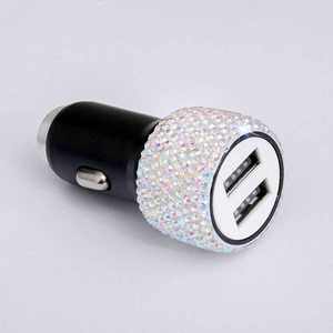 ที่ชาร์จเร็ว USB แบบคู่รุ่นใหม่ล่าสุด12-24V 2100ma แฮนด์ฟรีสำหรับ <span class=keywords><strong>iPhone</strong></span> Xs Max - Product Image 2