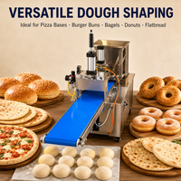 Presse automatique à pâte à tortillas, équipement commercial de formage de pains plats, machine à rouler les pita, les naan et les crêpes