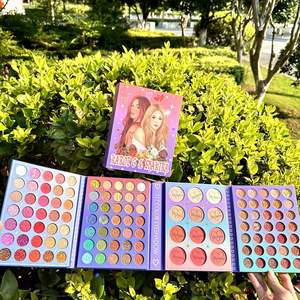 Nuova Palette Ombretti Bella Ultramo 117 Colori Karol G <span class=keywords><strong>Shakira</strong></span>, Trucco Altamente Pigmentato, Maquillage Paleta De Sombra Cosmetico - Product Image 6