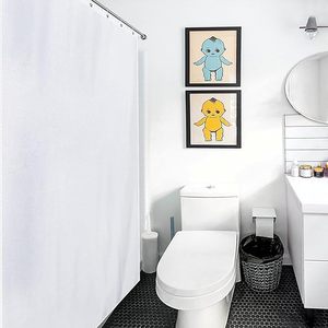 <span class=keywords><strong>Rideau</strong></span> de <span class=keywords><strong>douche</strong></span> moderne <span class=keywords><strong>personnalisé</strong></span> en polyester – Personnalisez avec des photos de famille/animaux de compagnie, imperméable, écologique, facile à nettoyer - Product Image 6