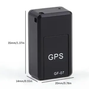 Gf07 Gsm Gprs Mobil Magnetic Gps Anti-Kehilangan Perekaman Real-Time Pelacakan Perangkat Locator Gf 07 Kendaraan Mini Gps Tracker Gf-07