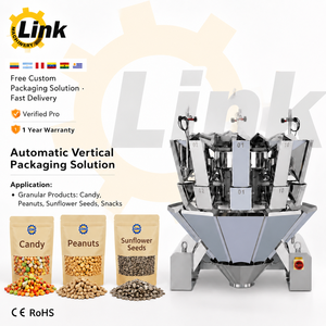 Machine de pesage multi-têtes professionnelle ODM en acier inoxydable 304 pour usine alimentaire au Brésil - Product Image 1