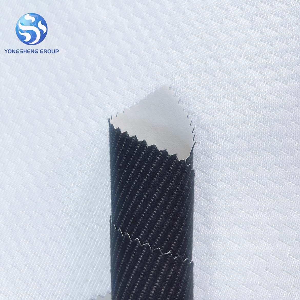 30D/20D Nylon Woven Four-way Stretch Composite Polyester Wool Knit Net Fabric Lightweight Solids Fleece
