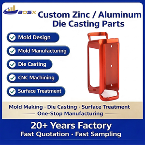 Services de fonderie BOSX, alliage de zinc Zamak 3, compatible avec les boîtiers de protection pour caméras d'<span class=keywords><strong>action</strong></span> et la peinture personnalisée de drones, pièce de fonderie de précision - Product Image 1