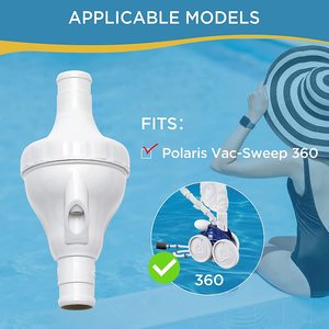 9-100-1200 en plastique Blanc Partie Remplacement pour <span class=keywords><strong>Polaris</strong></span> 360 En-Ligne Arrière Up Valve Nettoyeur de Piscine Pas Ajustement <span class=keywords><strong>Polaris</strong></span> <span class=keywords><strong>280</strong></span> - Product Image 3