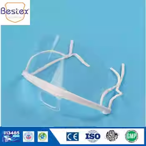قناع بلاستيكي للنظافة لطاقم تقديم الطعام قناع بلاستيكي للحيوان الأليف قناع شفاف مضاد للعاب قناع بلاستيكي للأذن المعلقة - Product Image 2