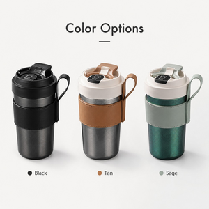 Durable Titanium <b>Coffee</b> Mug Heavy Duty Insulated Outdoor Cup - Product Image 4