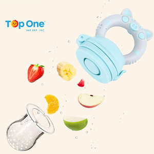 TopOne Silicone alimentation bébé bouche nourriture fruits mangeoire sucette 3 tailles différentes dentition sucettes bébé mangeoire mamelon pour bébé - Product Image 6