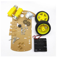 2WD/4WD UNO Débutants Robot Éducatif Suivi Smart Car DIY Motor Kit avec Évitement d'Obstacles pour Débutants en Robotique