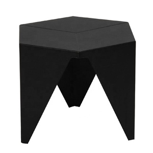 Morezhome de diseño moderno <span class=keywords><strong>hexagonal</strong></span> lado mesas de plástico para salas de - Product Image 1