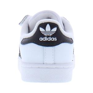Scarpe Adidas Superstar II per Neonati e Bambini, Bianco e Nero - Product Image 3