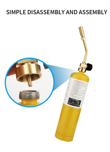 Antorcha de soldadura de encendido manual de larga duración con temperatura ajustable para tratamiento de superficies y trabajos con plástico - Product Image 3