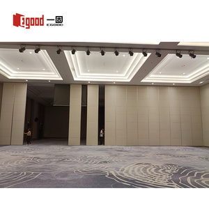 Âm thanh di chuyển bức tường cho phòng tiệc có thể tháo rời <span class=keywords><strong>MDF</strong></span> nhôm có thể hoạt động phân vùng cách âm gỗ-phong cách Bảng điều khiển cho khách sạn - Product Image 6