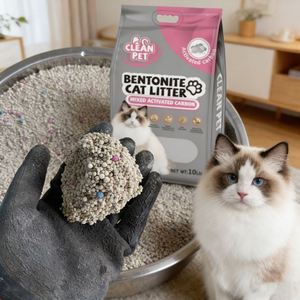 Litière pour chat en bentonite de sodium - Agglomération rapide, contrôle des odeurs, 99 % sans poussière, sable pour chat hautement absorbant - Product Image 1