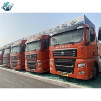 Camion tracteur au gaz CNG Sinotruk SITRAK 6x4, fourni par l'usine