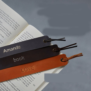 Đánh dấu da thật được Cá nhân hóa, đánh dấu bằng da, quà tặng kỷ niệm ngày lễ tình nhân đánh dấu cá nhân - Product Image 5