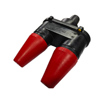 High Conductivity Pure Copper Threaded Stud 200A Loadbreak Insert for Low - Loss Pad - Mounted Transformer Operations