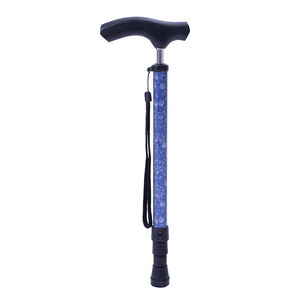 Los Bastones de Senderismo de Aluminio de 5 Secciones Más Vendidos con Punta de Goma y Mango en T, Capacidad de 250 LBS, Plegado en un Segundo - Product Image 6