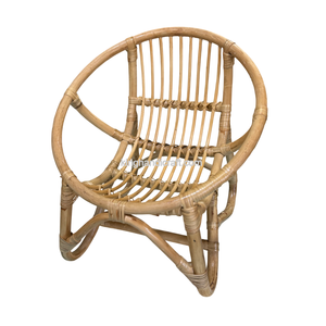 Chaise pour enfants en rotin faite à la main, vintage, pour la décoration d'une fête d'anniversaire d'enfants, meubles en osier naturel pour enfants - Product Image 4