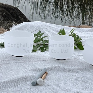 Fabricant <span class=keywords><strong>de</strong></span> bols chantants en quartz, ensemble <span class=keywords><strong>de</strong></span> bols chantants en cristal avec base <span class=keywords><strong>de</strong></span> transport - Product Image 3