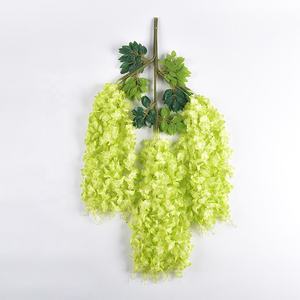 Fiori Artificiali di <span class=keywords><strong>Glicine</strong></span> Pendenti <span class=keywords><strong>per</strong></span> Decorazione, Vendita all'Ingrosso 2026 - Product Image 6