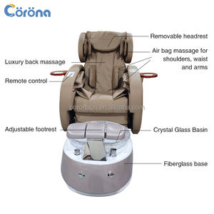 Sillón de Pedicura de Lujo con Masaje, Reclinable Eléctrico y Cómodo de Alta Gama para Salón de Belleza - Product Image 6