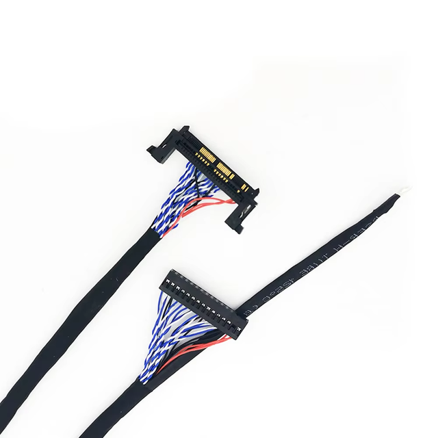 FI-RE51P 2ch 8-bit 51Pin LVDS Cable 55cm for LG Samsung AU Chi Mei Sharp LCD LED TV Screen Display Panel 2ch 8bit Connector