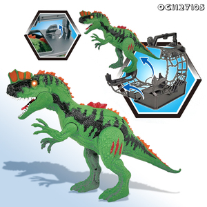 A batteria mobile realistico simulato dinosauri modello in movimento e camminare giocattoli <span class=keywords><strong>Jurassic</strong></span> con luce e suono per i ragazzi - Product Image 5