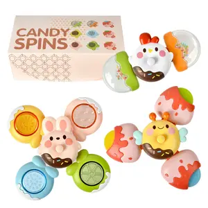 Großhandel Kinder-Süßigkeiten Drehspielzeug Baby Klingel-Spielzeug sinnesschüler-Zähnspielzeug